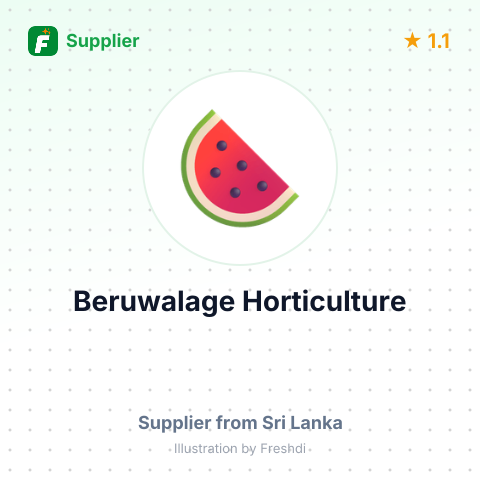 Beruwalage Horticulture  – summary card, no photo uploaded yet