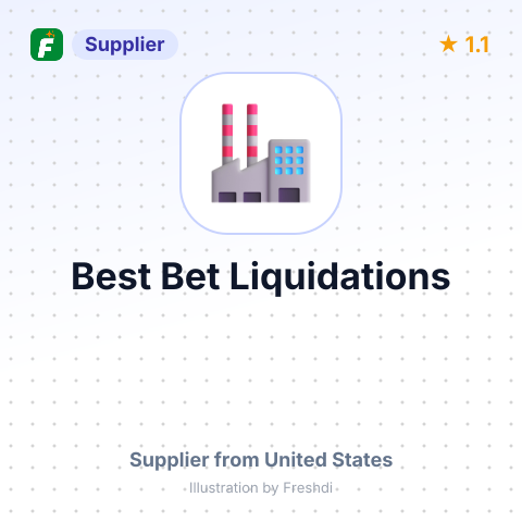 Best Bet Liquidations  – summary card, no photo uploaded yet