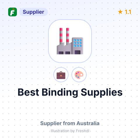 Best Binding Supplies – summary card, no photo uploaded yet