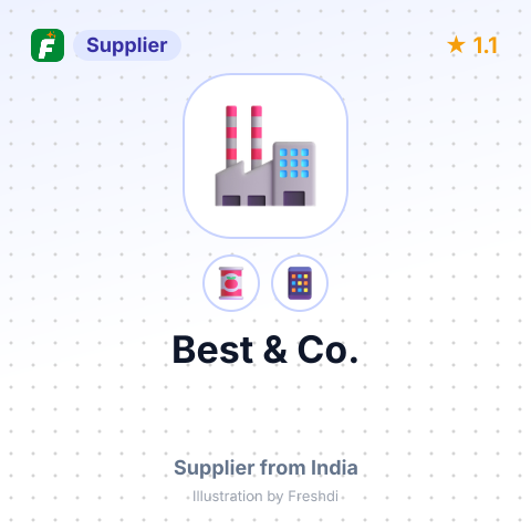Best & Co.  – summary card, no photo uploaded yet