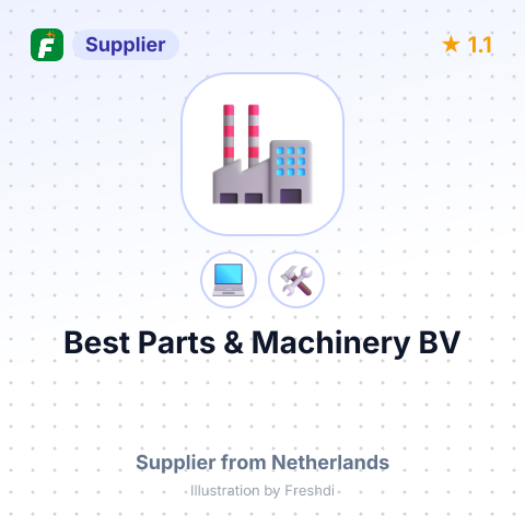 Best Parts & Machinery BV – summary card, no photo uploaded yet