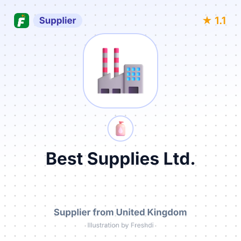 Best Supplies Ltd. – summary card, no photo uploaded yet