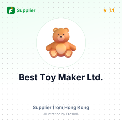 Best Toy Maker Ltd. – summary card, no photo uploaded yet