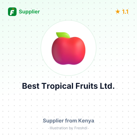 Best Tropical Fruits Ltd.  – summary card, no photo uploaded yet