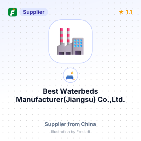 Best Waterbeds Manufacturer(Jiangsu) Co.,Ltd. – summary card, no photo uploaded yet
