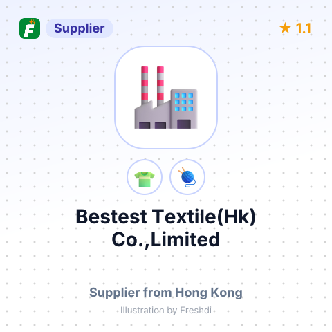Bestest Textile(Hk) Co.,Limited – summary card, no photo uploaded yet