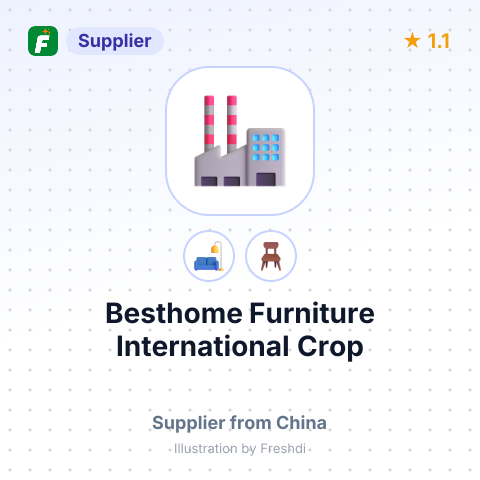 Besthome Furniture International Crop – summary card, no photo uploaded yet