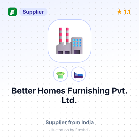 Better Homes Furnishing Pvt. Ltd. – summary card, no photo uploaded yet