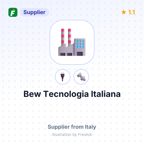 Bew Tecnologia Italiana – summary card, no photo uploaded yet
