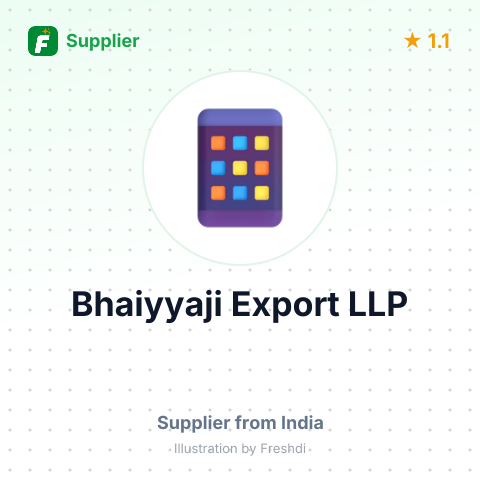 Bhaiyyaji Export LLP  – summary card, no photo uploaded yet