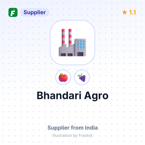 Bhandari Agro  – summary card, no photo uploaded yet