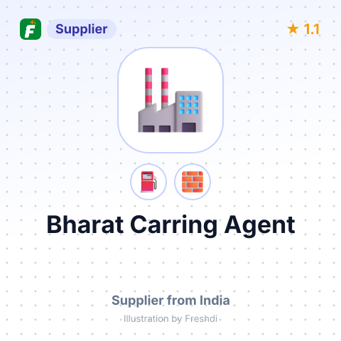 Bharat Carring Agent – summary card, no photo uploaded yet