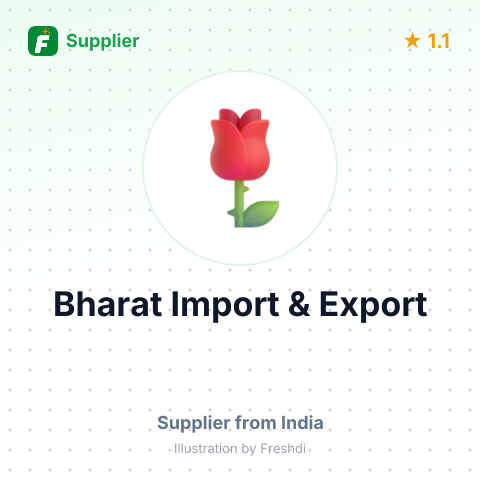 Bharat Import & Export  – summary card, no photo uploaded yet