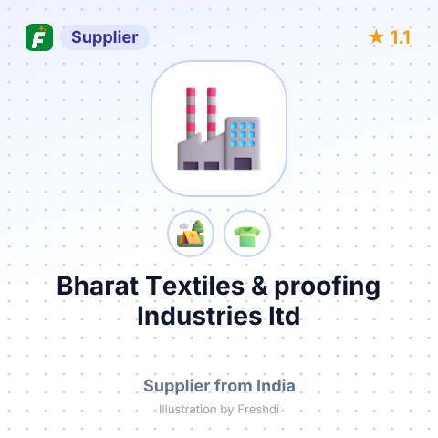 Bharat Textiles & proofing Industries ltd – summary card, no photo uploaded yet
