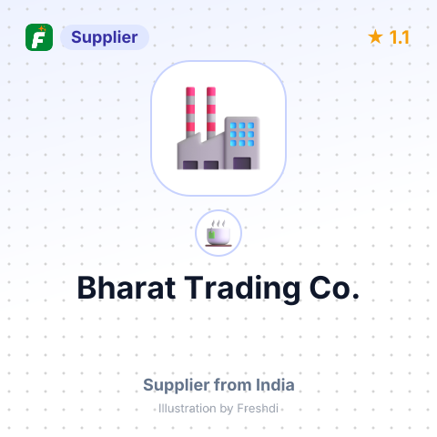 Bharat Trading Co.  – summary card, no photo uploaded yet