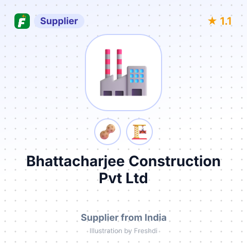 Bhattacharjee Construction Pvt Ltd  – summary card, no photo uploaded yet