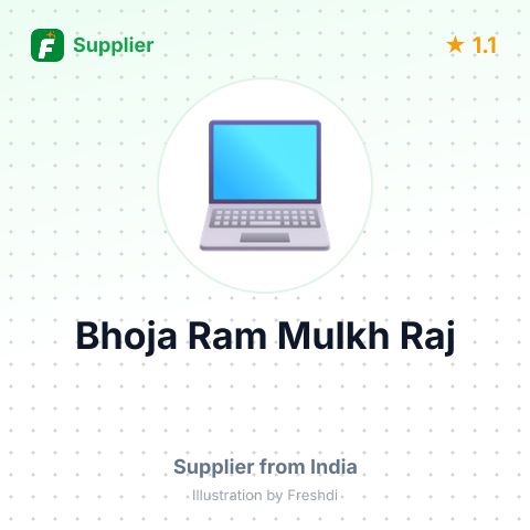 Bhoja Ram Mulkh Raj  – summary card, no photo uploaded yet