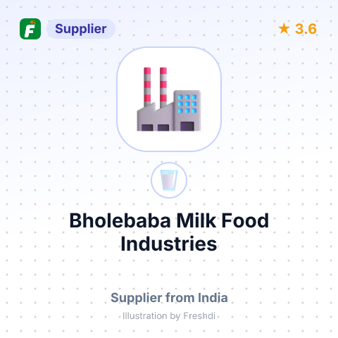 Bholebaba Milk Food Industries – summary card, no photo uploaded yet
