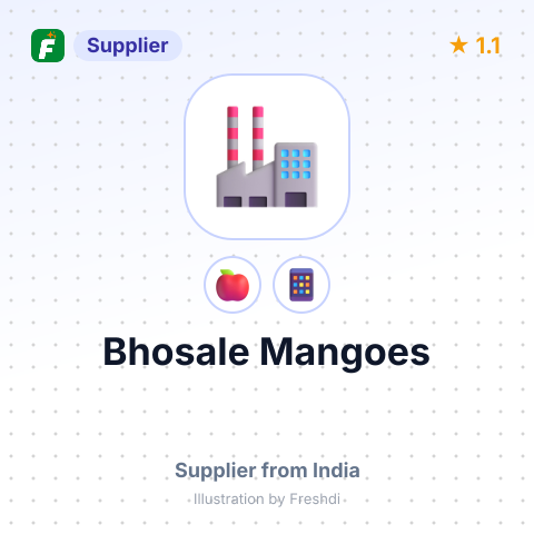 Bhosale Mangoes  – summary card, no photo uploaded yet