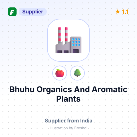 Bhuhu Organics And Aromatic Plants  – summary card, no photo uploaded yet