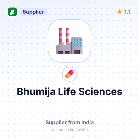 Bhumija Life Sciences  – summary card, no photo uploaded yet