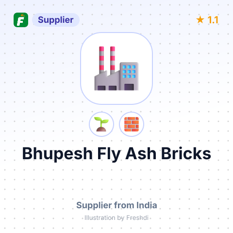 Bhupesh Fly Ash Bricks  – summary card, no photo uploaded yet