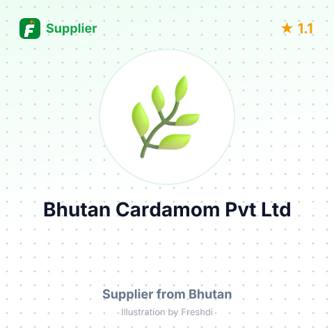 Bhutan Cardamom Pvt Ltd  – summary card, no photo uploaded yet