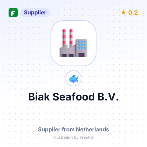 Biak Seafood B.V. – summary card, no photo uploaded yet