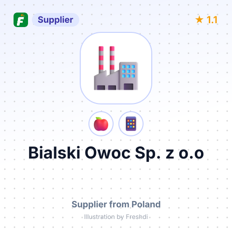 Bialski Owoc Sp. z o.o – summary card, no photo uploaded yet