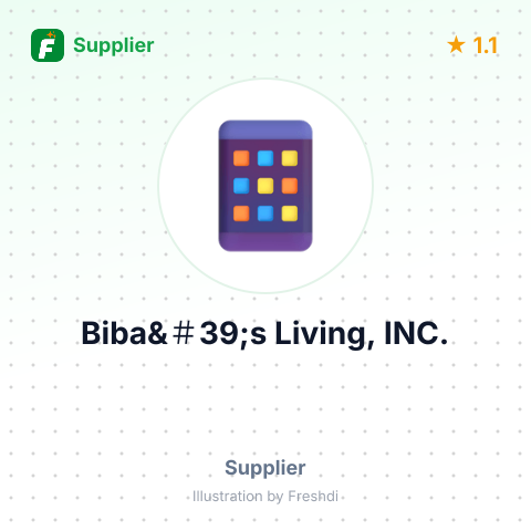 Biba&＃39;s Living, INC. – summary card, no photo uploaded yet