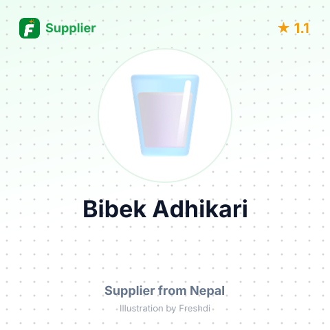 Bibek Adhikari  – summary card, no photo uploaded yet