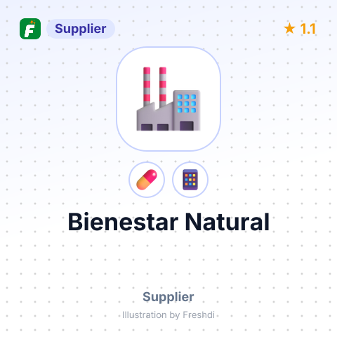 Bienestar Natural – summary card, no photo uploaded yet