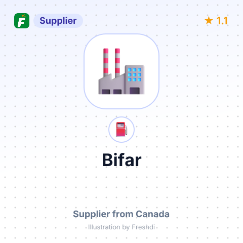 Bifar – summary card, no photo uploaded yet