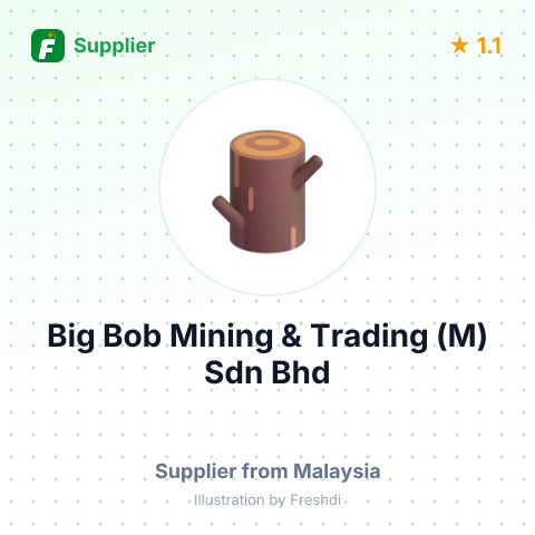 Big Bob Mining & Trading (M) Sdn Bhd – summary card, no photo uploaded yet