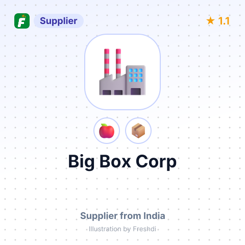 Big Box Corp  – summary card, no photo uploaded yet
