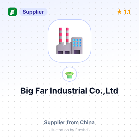 Big Far Industrial Co.,Ltd – summary card, no photo uploaded yet