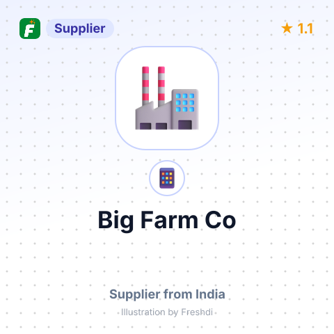 Big Farm Co  – summary card, no photo uploaded yet