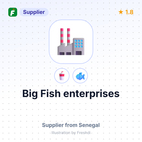 Big Fish enterprises  – summary card, no photo uploaded yet