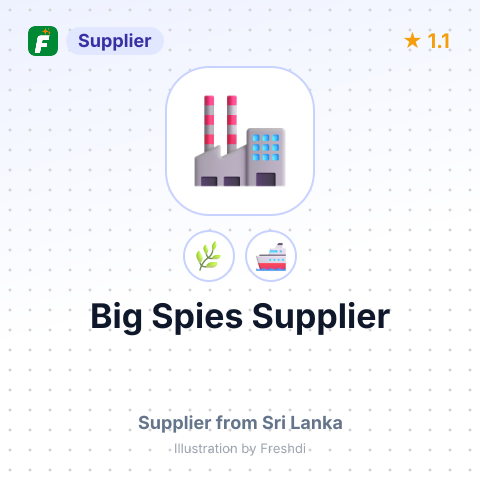Big Spies Supplier  – summary card, no photo uploaded yet