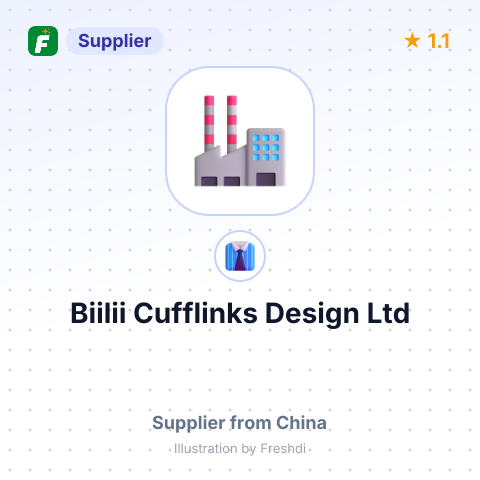 Biilii Cufflinks Design Ltd – summary card, no photo uploaded yet