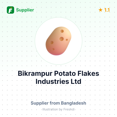 Bikrampur Potato Flakes Industries Ltd – summary card, no photo uploaded yet