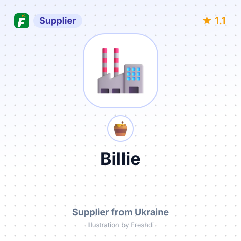 Billie  – summary card, no photo uploaded yet