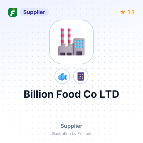 Billion Food Co LTD – summary card, no photo uploaded yet