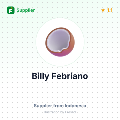 Billy Febriano  – summary card, no photo uploaded yet