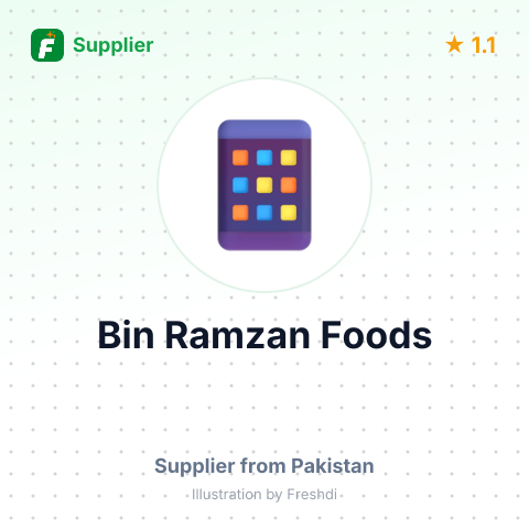 Bin Ramzan Foods  – summary card, no photo uploaded yet
