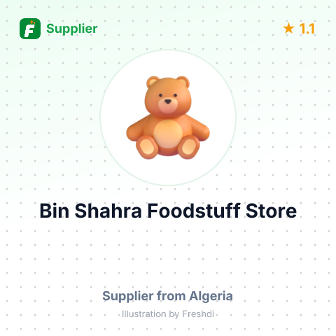 Bin Shahra Foodstuff Store – summary card, no photo uploaded yet