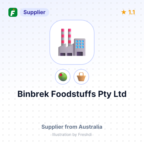 Binbrek Foodstuffs Pty Ltd  – summary card, no photo uploaded yet