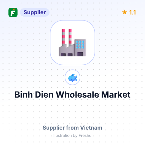 Binh Dien Wholesale Market – summary card, no photo uploaded yet