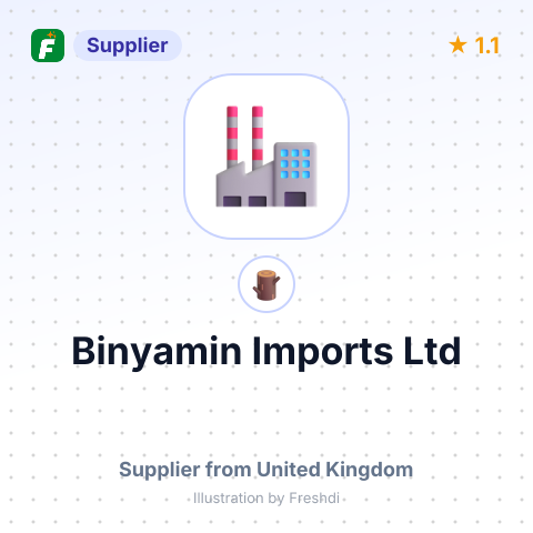 Binyamin Imports Ltd – summary card, no photo uploaded yet