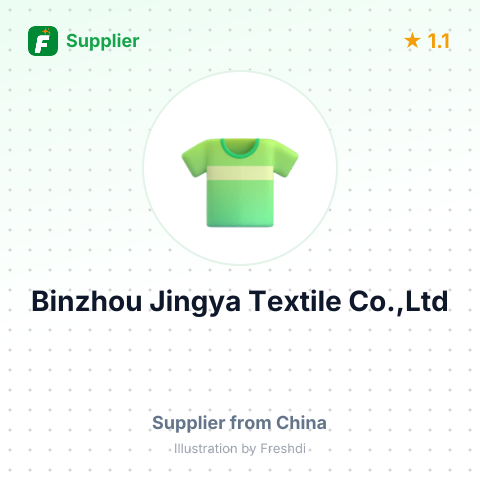 Binzhou Jingya Textile Co.,Ltd – summary card, no photo uploaded yet
